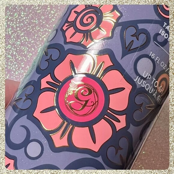 Starbucks x Wicked Glinda 16oz Insulated Tumbler w/ Charm NWT HTF - Picture 4 of 9